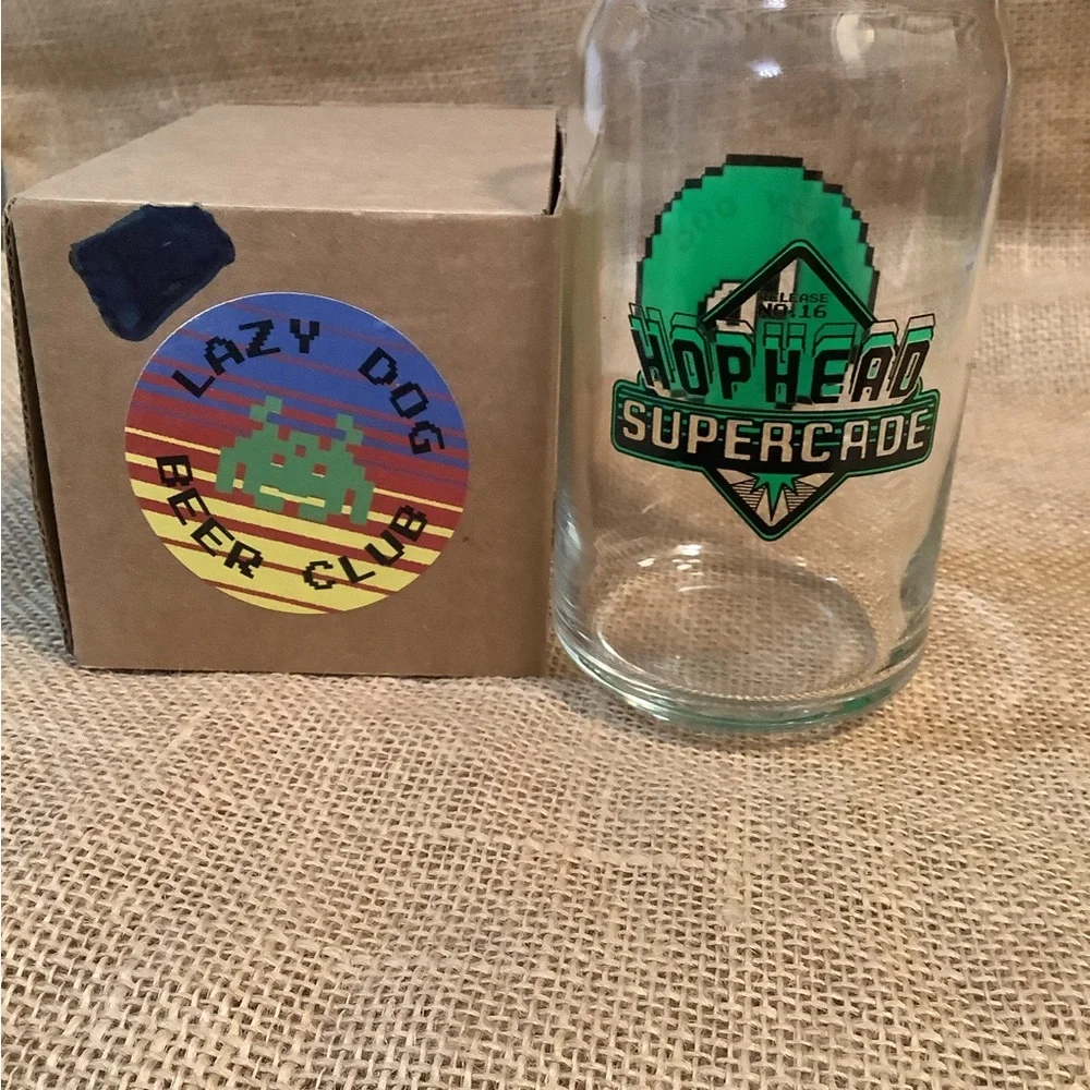 Lazy Dog Beer Club Set of 6 Glasses NEW